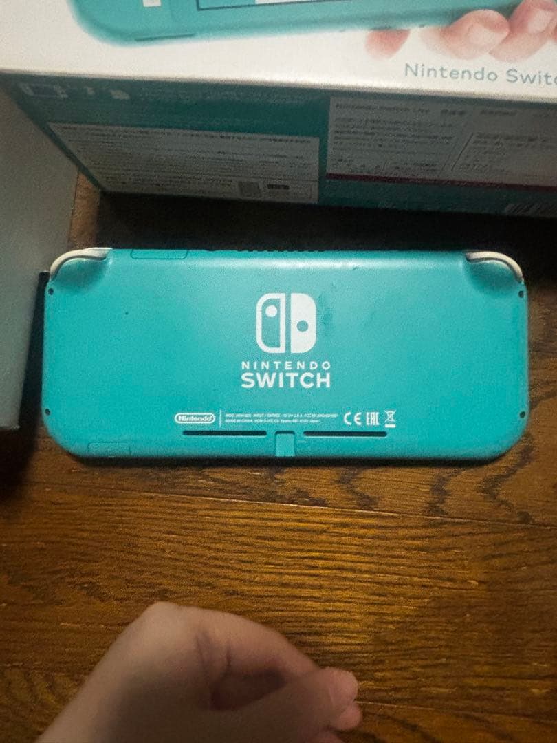 Nintendo Switch Liteターコイズブルー動作確認済み箱あり