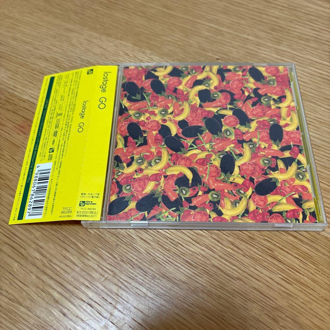 初回盤　LOSTAGE / GO
