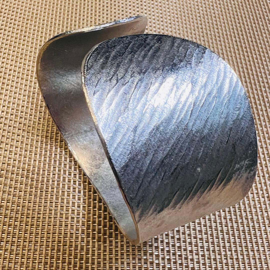 玉*菊様 即購入歓迎　元ミキモト錫作家　バングル　リングセット