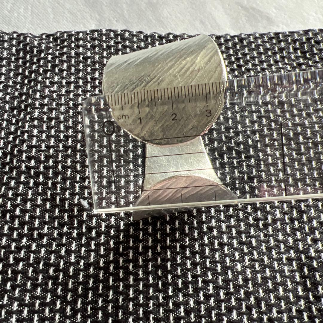 玉*菊様 即購入歓迎　元ミキモト錫作家　バングル　リングセット