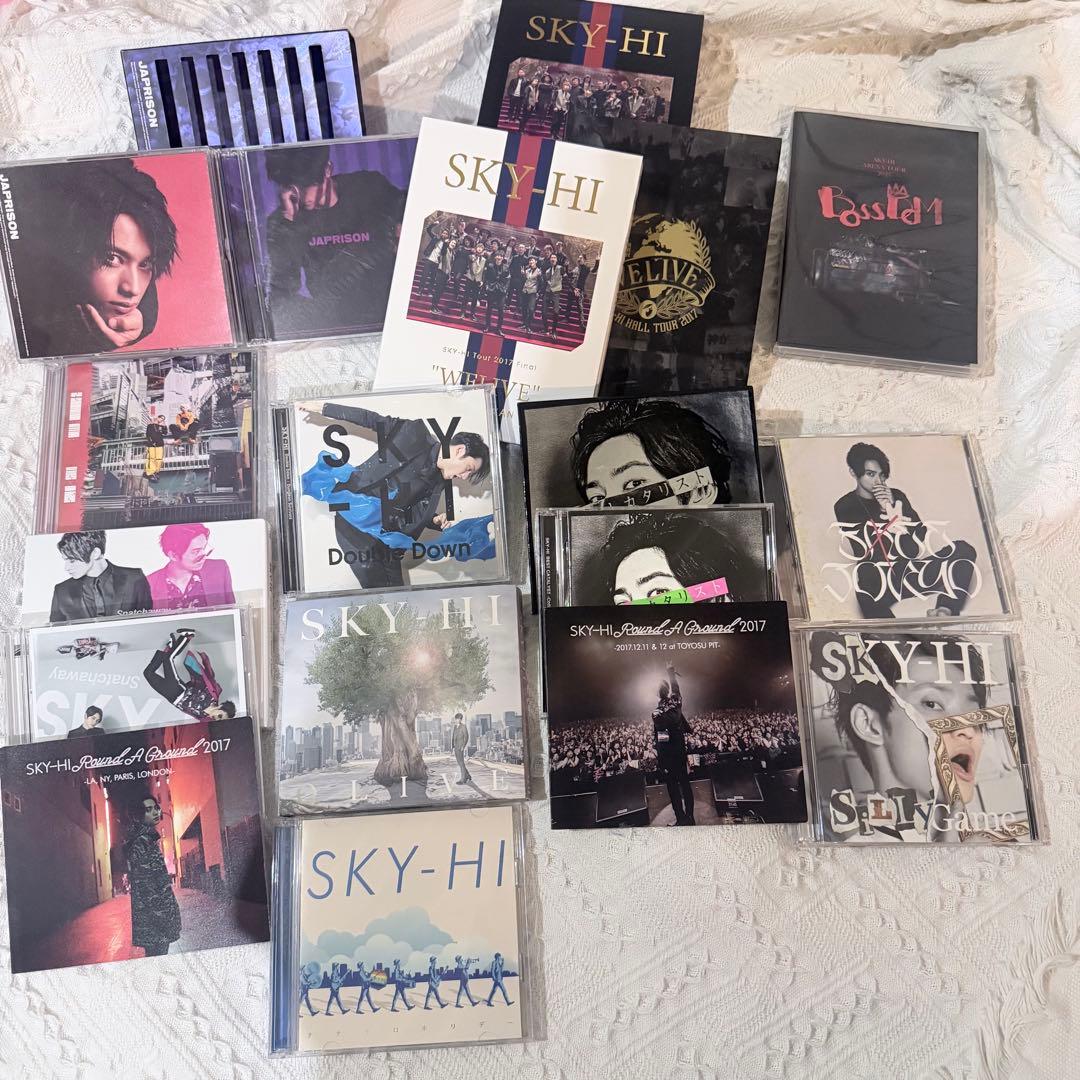 SKY-HI CD DVD Blu-Rayまとめ売り 【LIVE映像豊富】