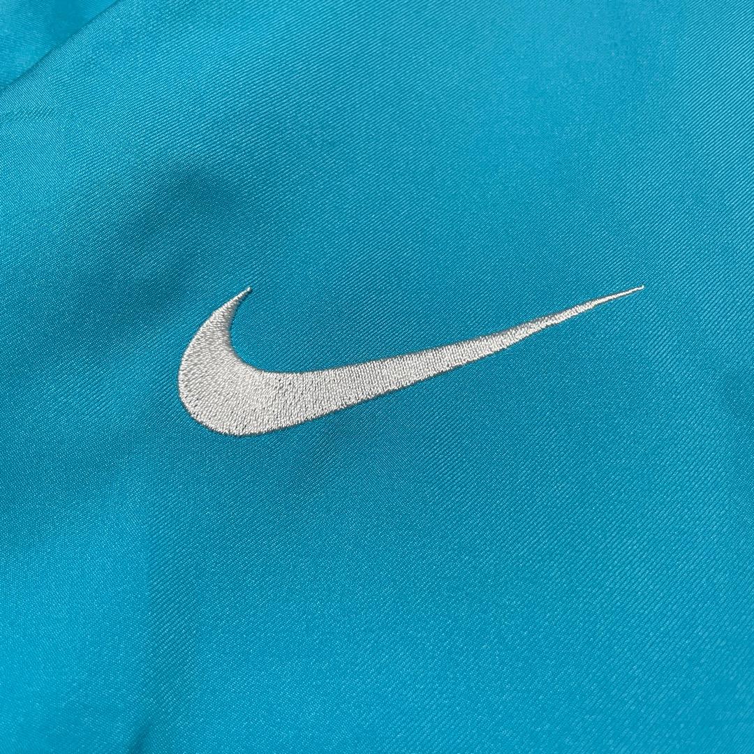 ナイキ マンチェスターシティ サッカー ジャケット 古着 青 XL 16136