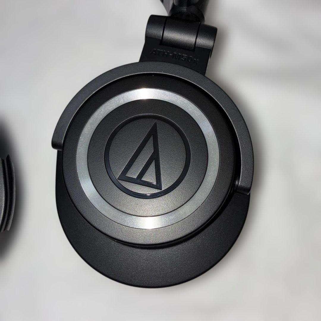 【美品/付属品あり】オーディオテクニカ　ATH-M50xBT2 ブラック