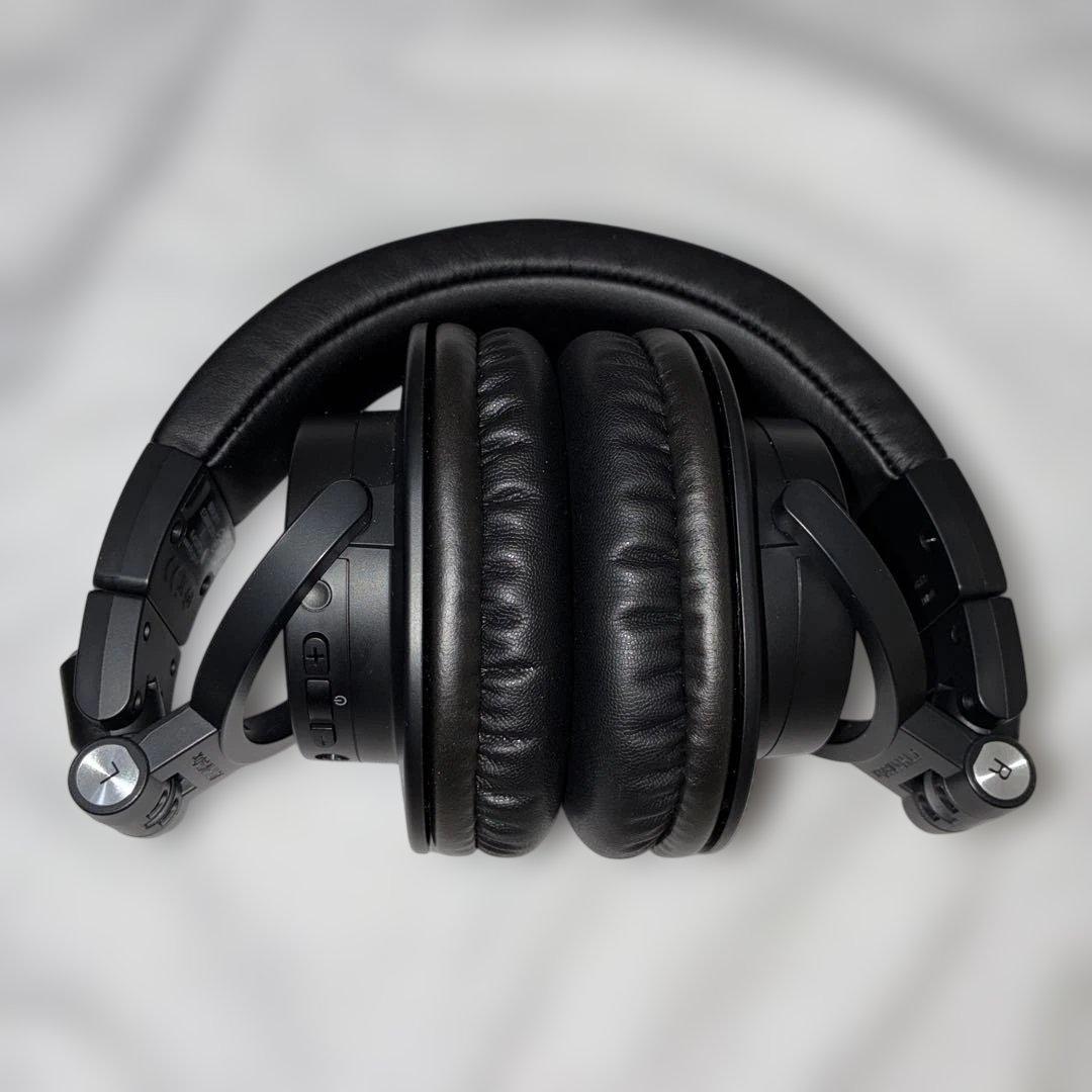 【美品/付属品あり】オーディオテクニカ　ATH-M50xBT2 ブラック