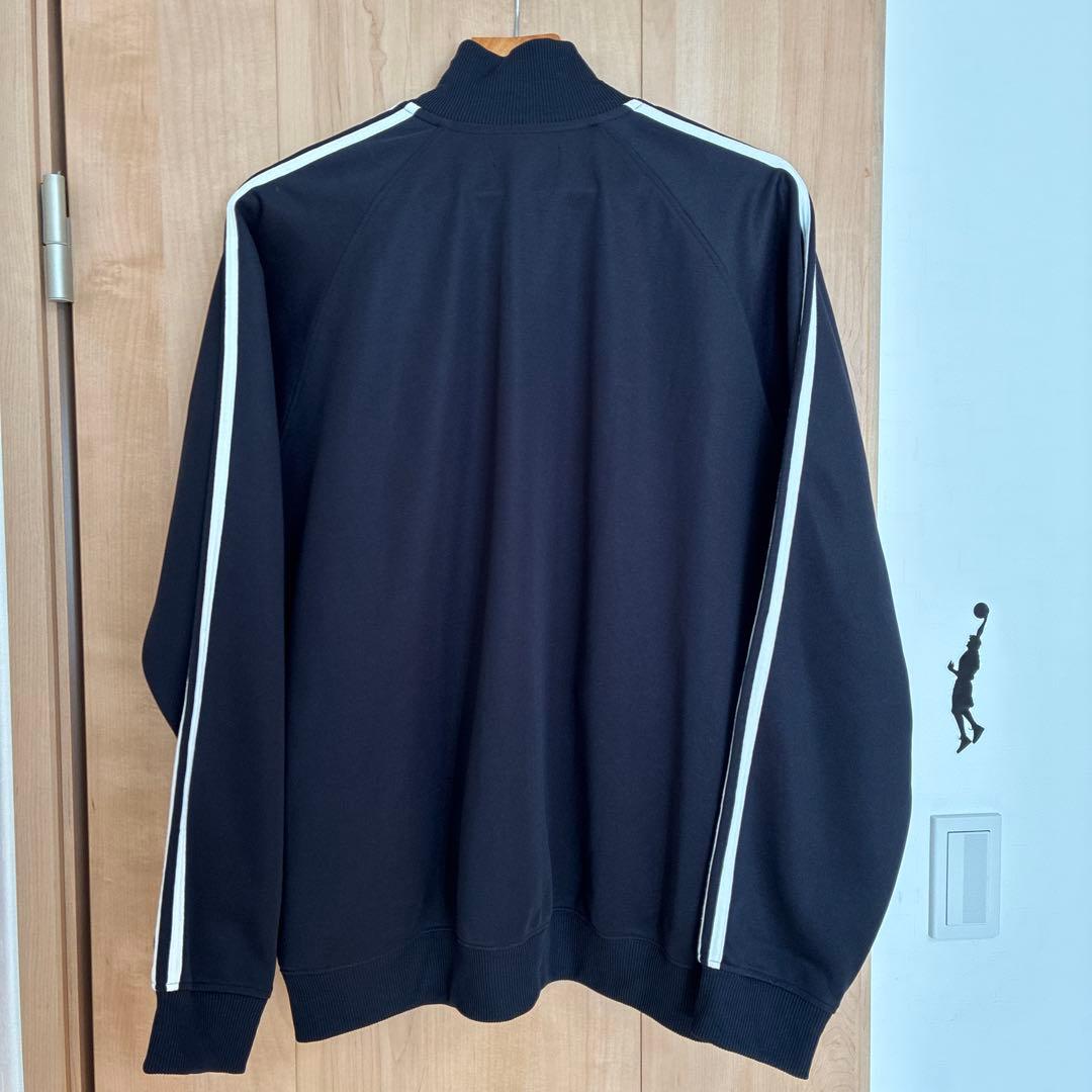 《ポルトガル製》希少ブラック　フレッドペリー　トラックジャケット　刺繡リースロゴ