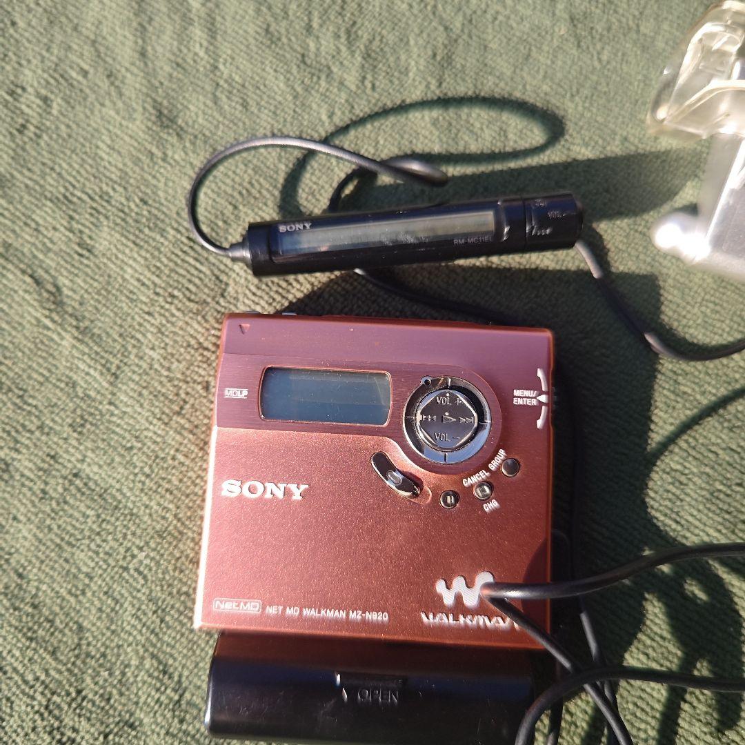 SONY ポータブル MD プレーヤー MZ-N920 ウォークマン　ジャンク品