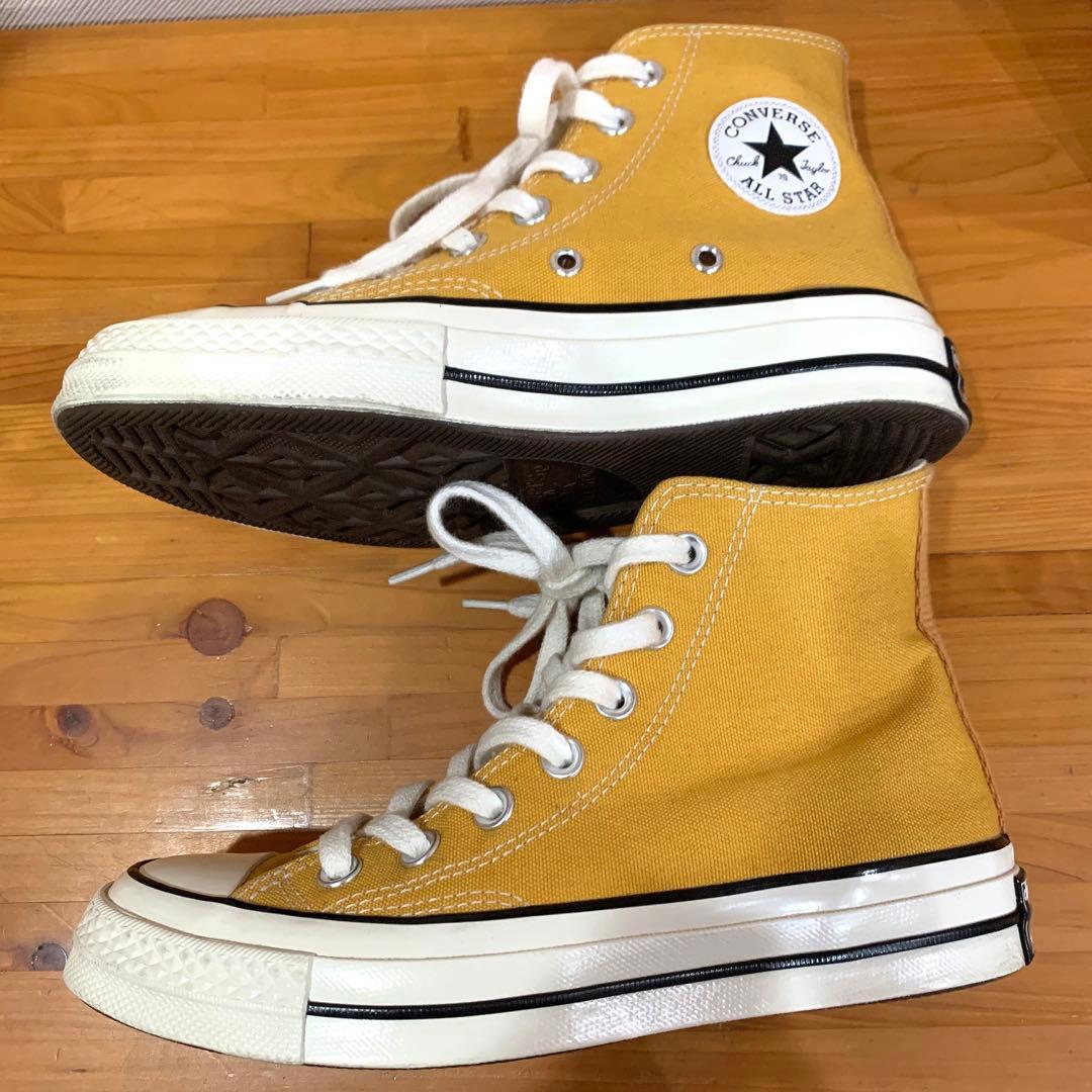 希少商品！美品！コンバースct70 サンフラワー 22㌢