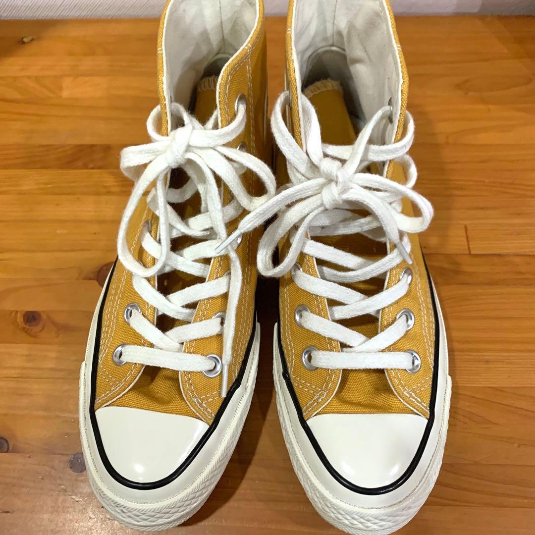 希少商品！美品！コンバースct70 サンフラワー 22㌢