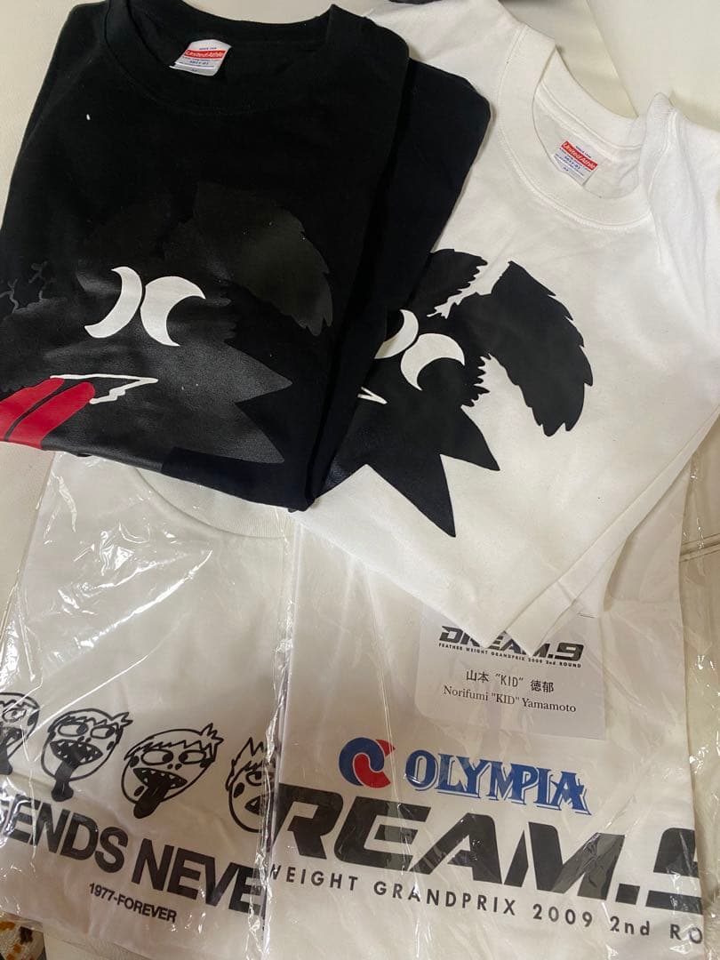 山本KID徳郁　Tシャツ、ロンTセット