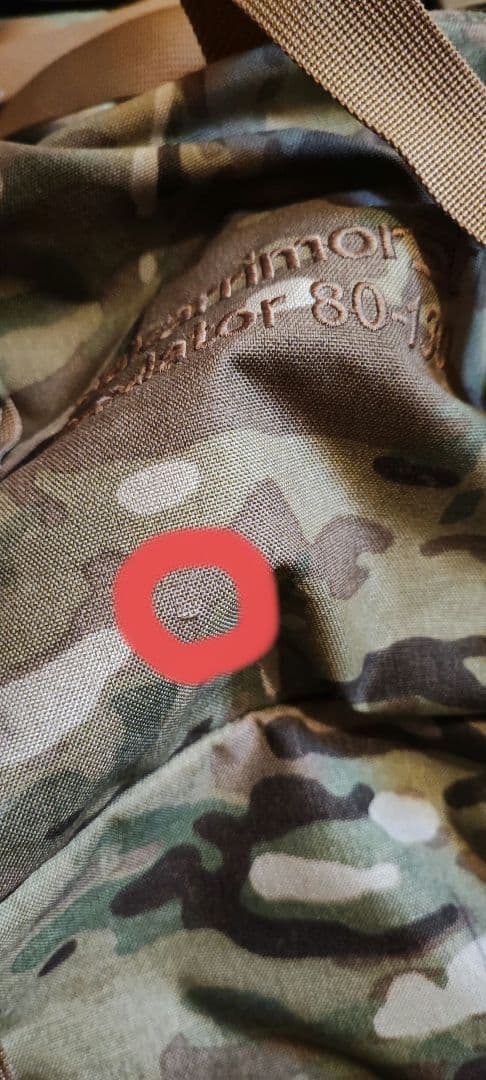 karimorSF Predator 80-130 マルチカムバックパック