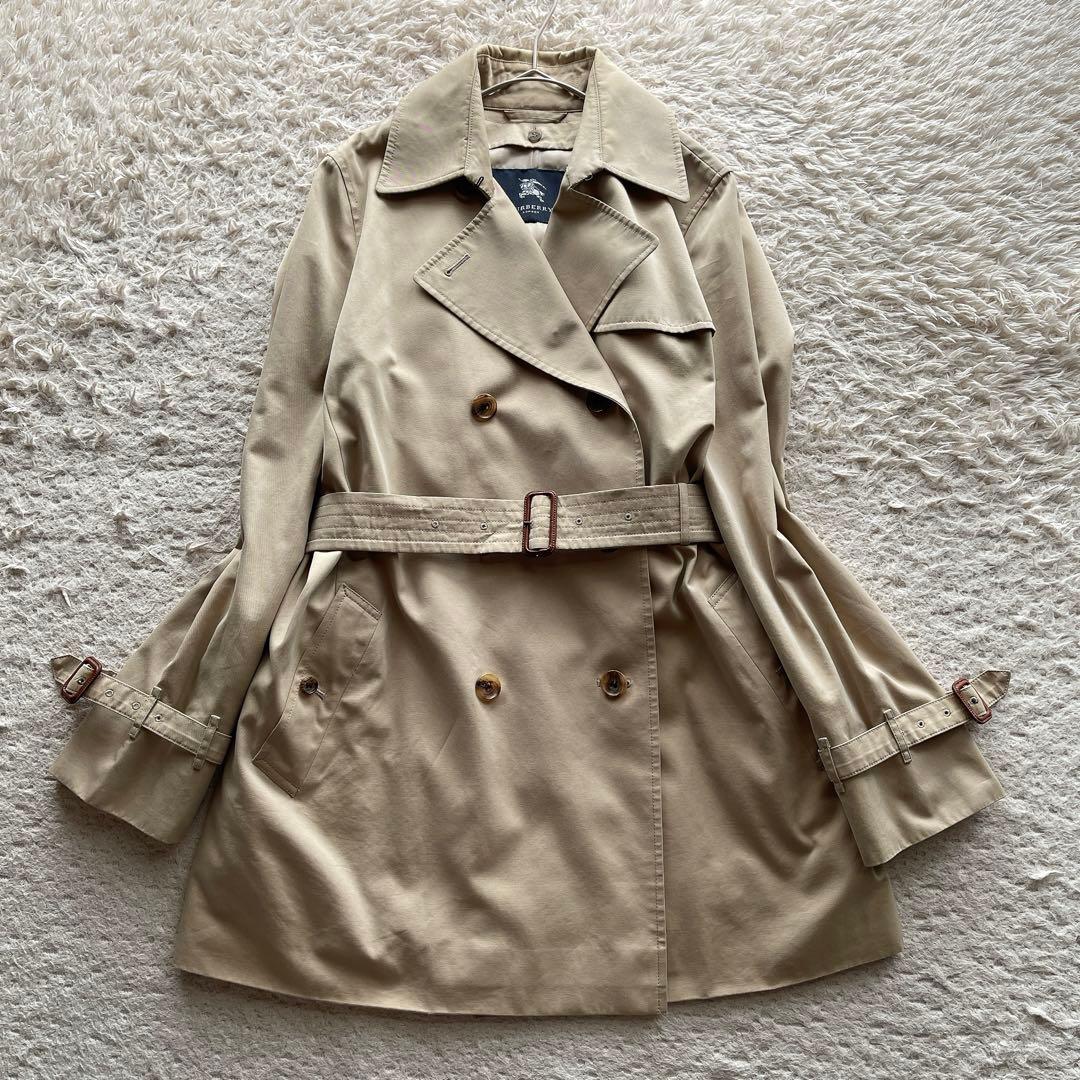 【大きいサイズ44】バーバリーロンドン トレンチコート ノバチェック ライナー