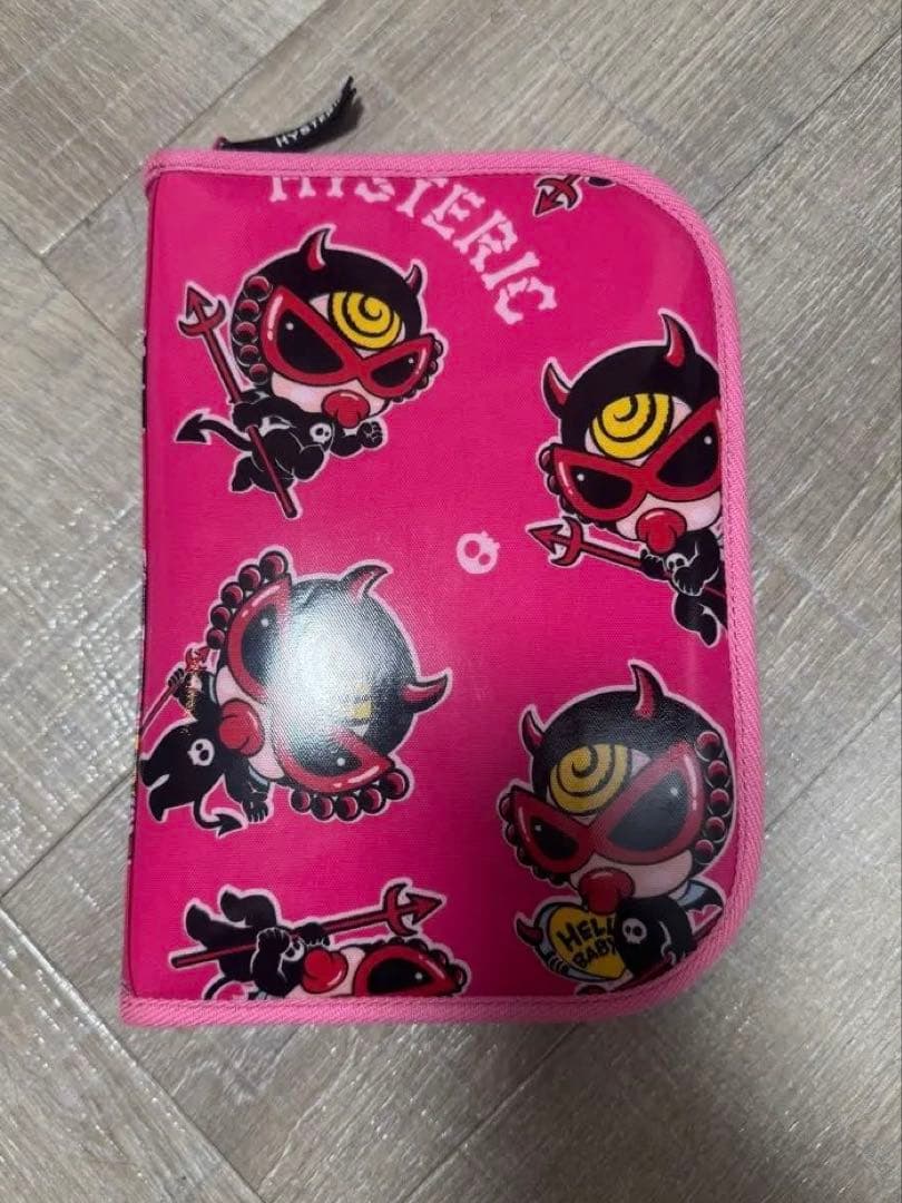 HYSTERIC MINI 母子手帳ケース ピンク Lサイズ