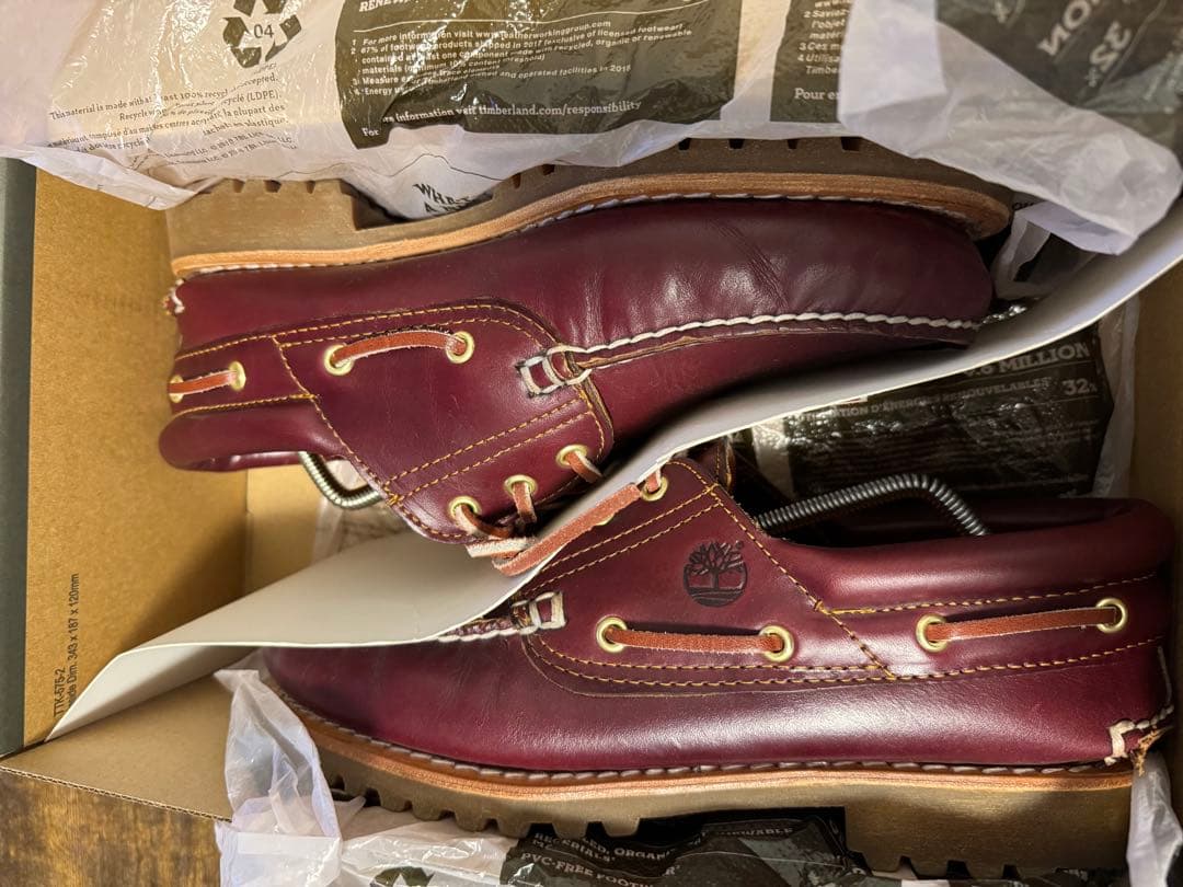 Timberland 3eye スリーアイ バーガンディ