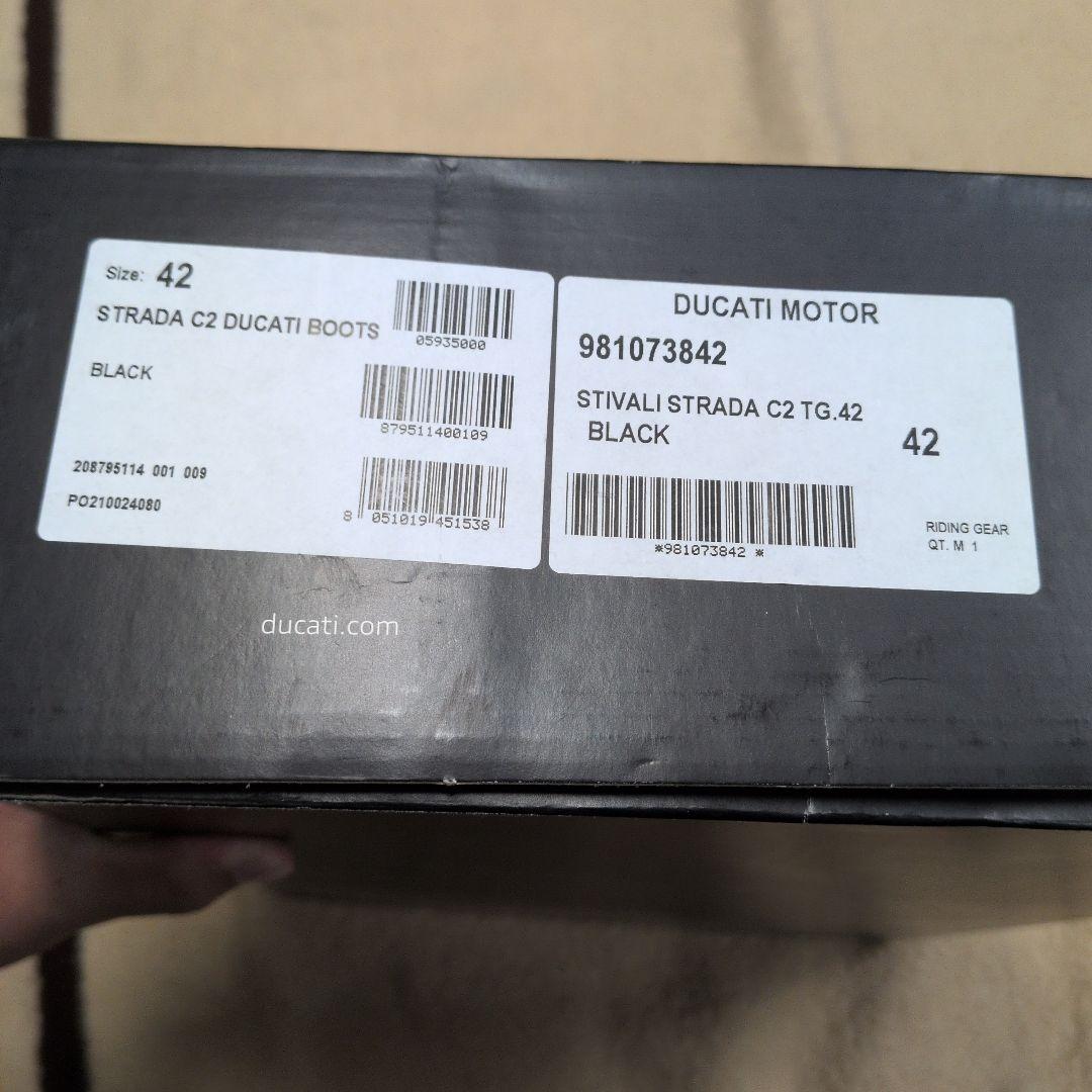 サイズ42 ドゥカティ・ストラーダC2ツーリングブーツ