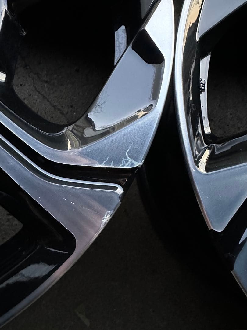 pe.①ホンダ CR-Vの純正18インチアルミホイール、2本