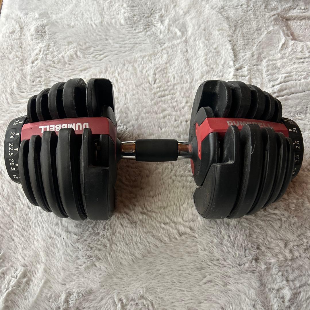 可変式ダンベル　24kg 2セット