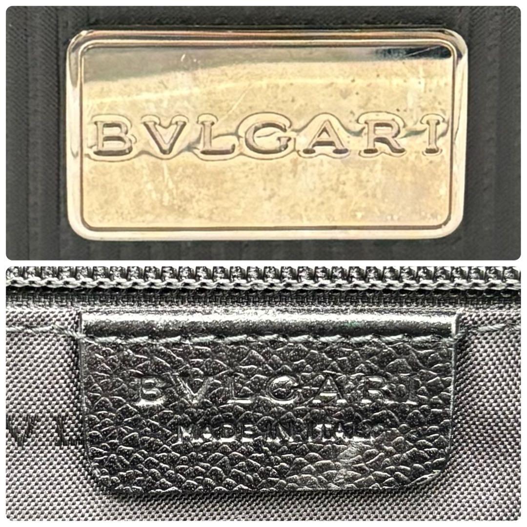 【たっと様】BVLGARI ブルガリ ボストンバッグ ハンド ミレリゲ 黒