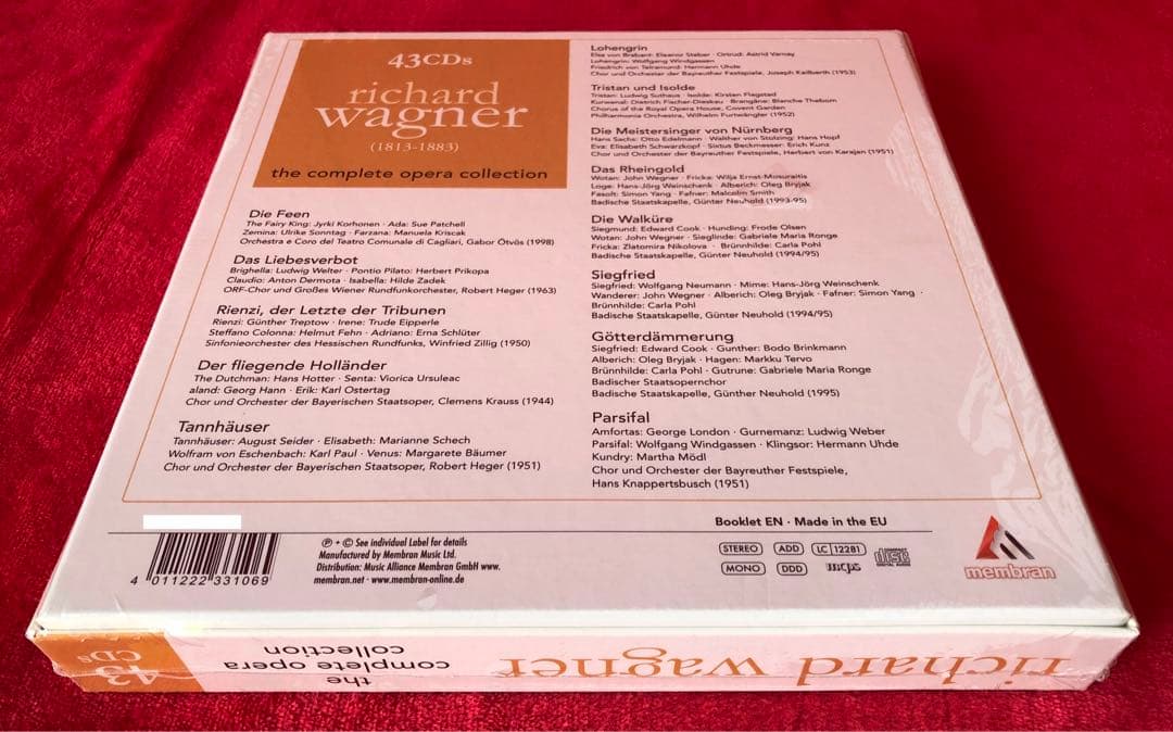 クラシック WAGNER THE COMPLETE OPERA COLLECTION