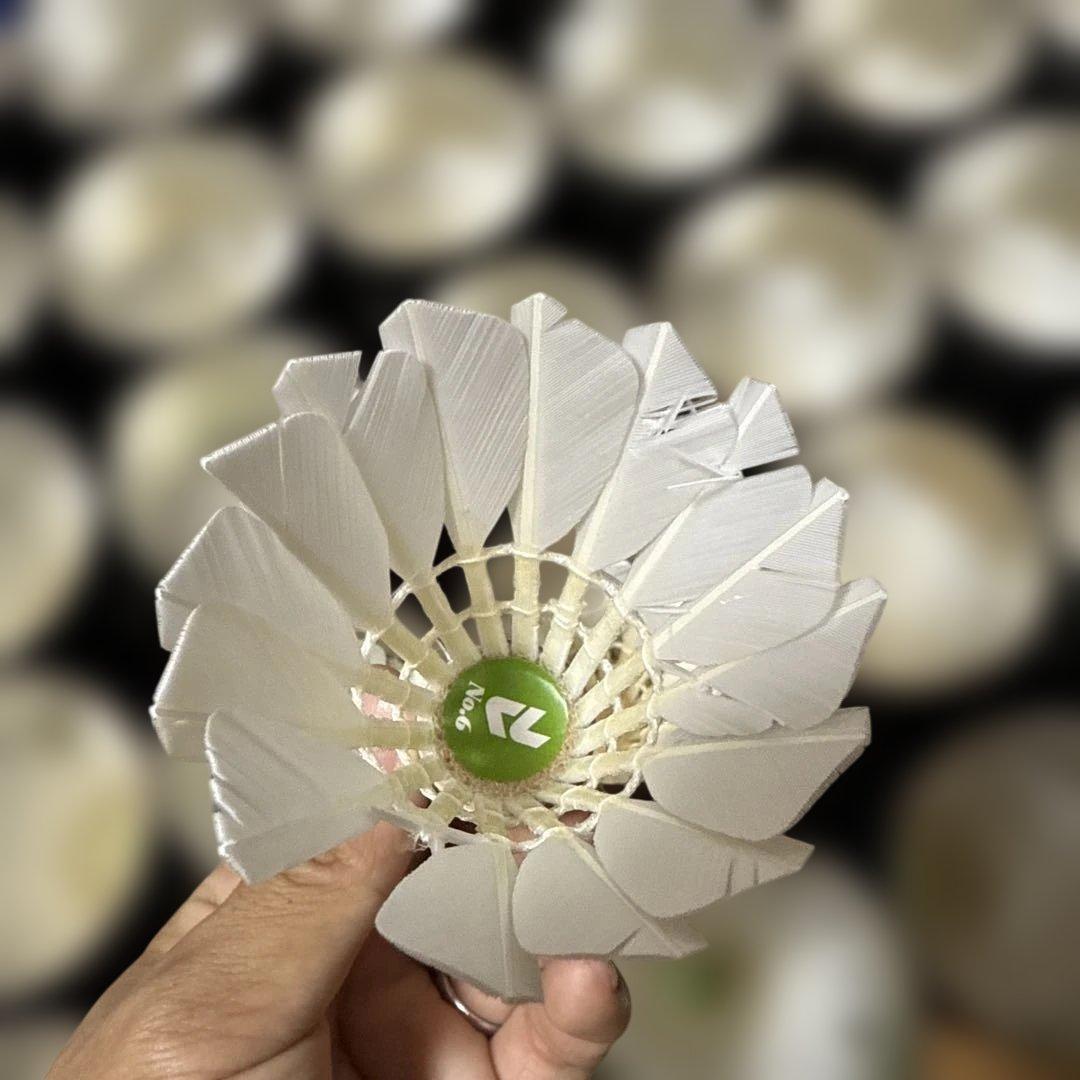 バドミントン フェザー シャトルコック シャトル 中古 600球