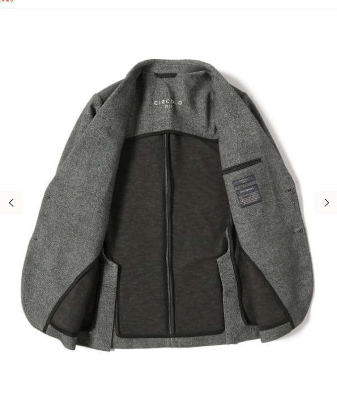 d*o様 チルコロ1901グレージャケット 46