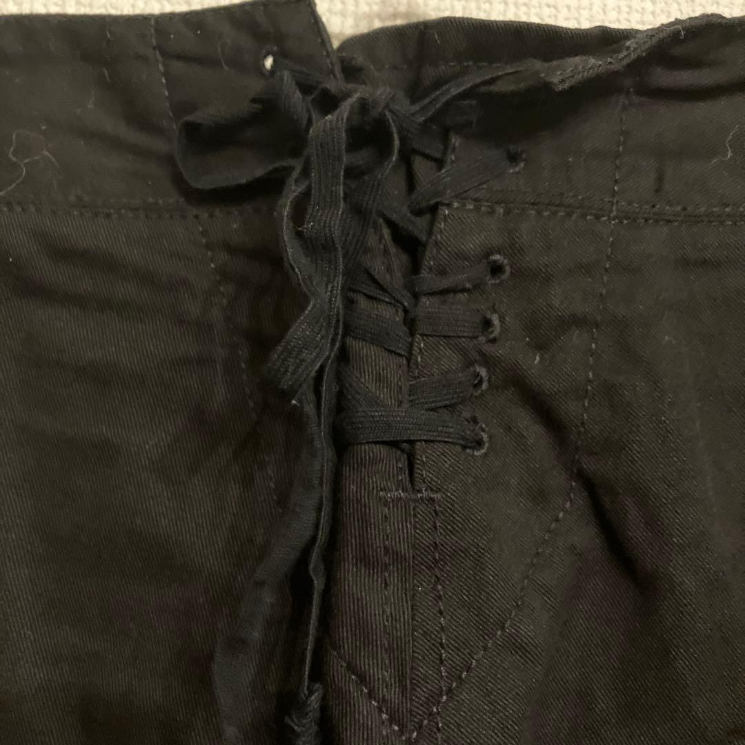 即日発送　JUNYA WATANABE コムデギャルソン　ハーフパンツ　ブラック