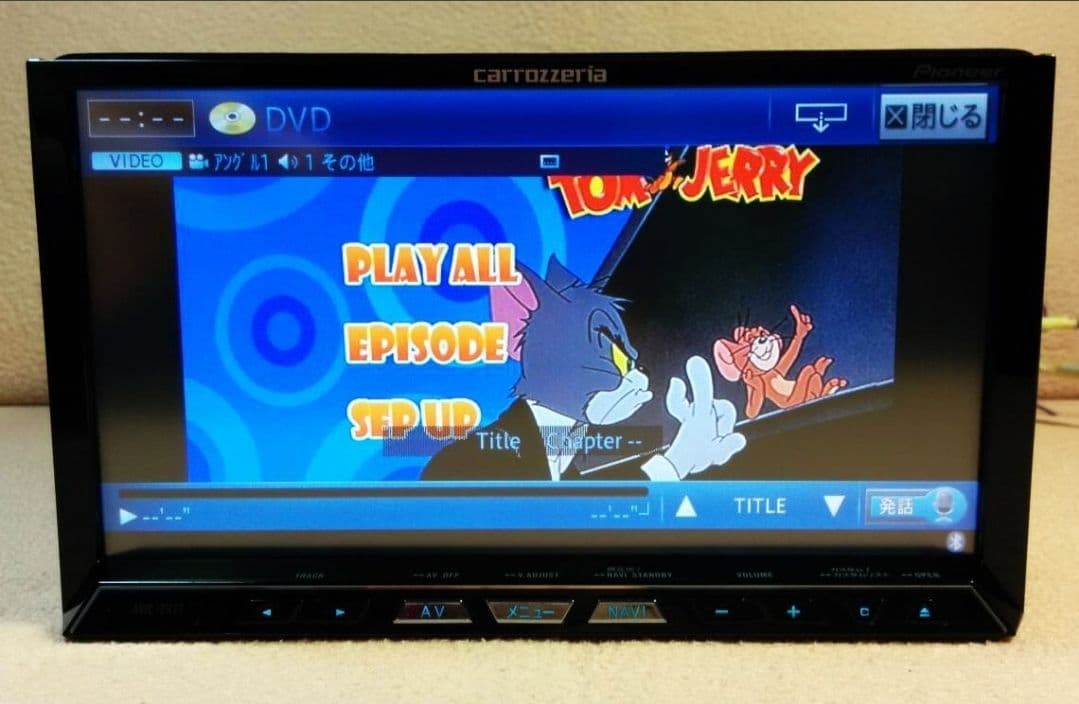 ３。カロッツェリア サイバーナビ　AVIC-ZH99zp 2019年