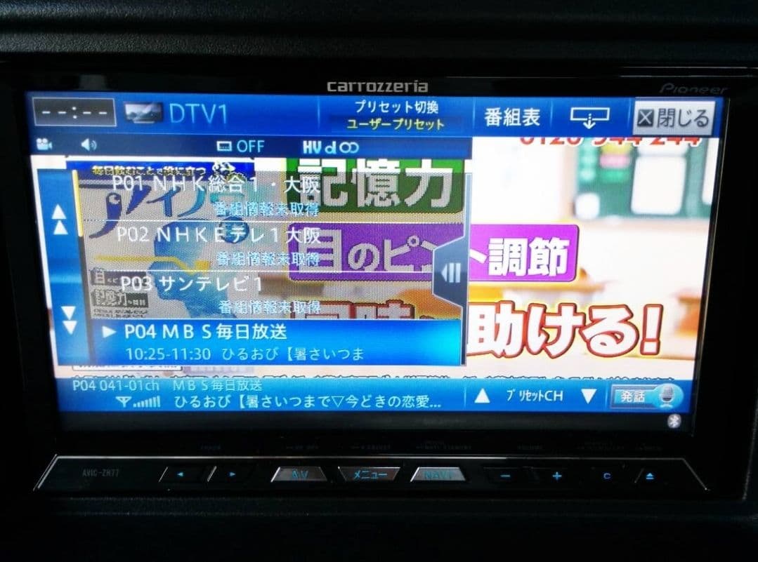 ３。カロッツェリア サイバーナビ　AVIC-ZH99zp 2019年