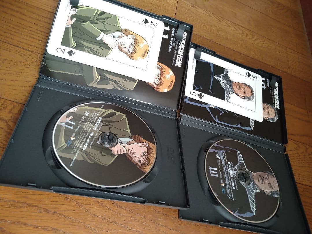 銀河英雄伝説 DVD(トランプ付き)