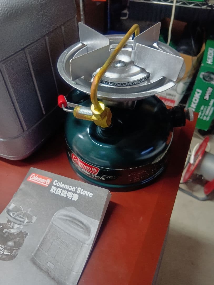 未使用ColemanSportsterIIシングルバーナーコンロ508A700J