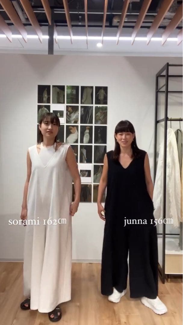 etretokyo◯バックドレープテントオールインワン◯black M