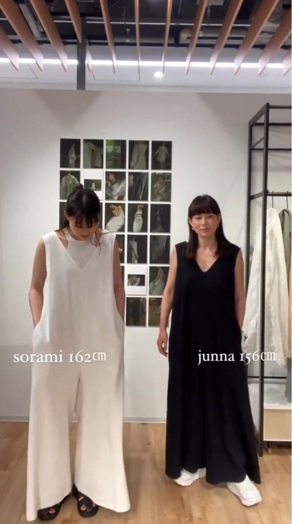 etretokyo◯バックドレープテントオールインワン◯black M