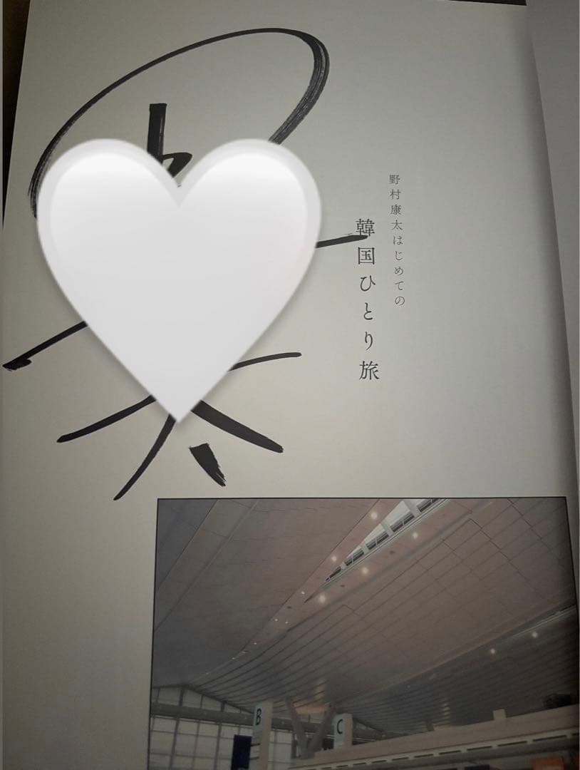 野村康太 お手渡しで頂いた直筆サイン入り写真集 複製サイン入りトレカ付き