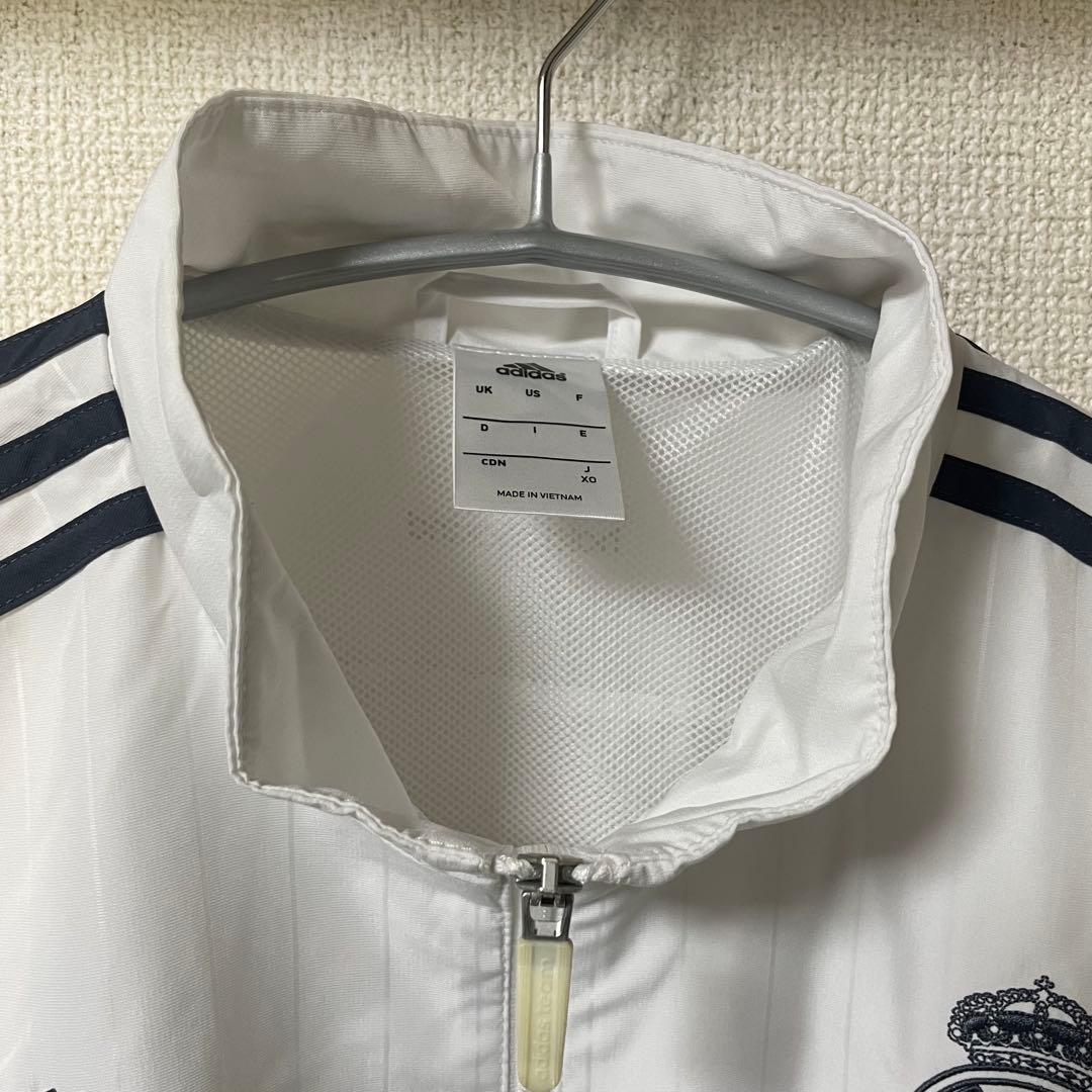 adidas Real Madrid ナイロンジャケット ジャージ XO