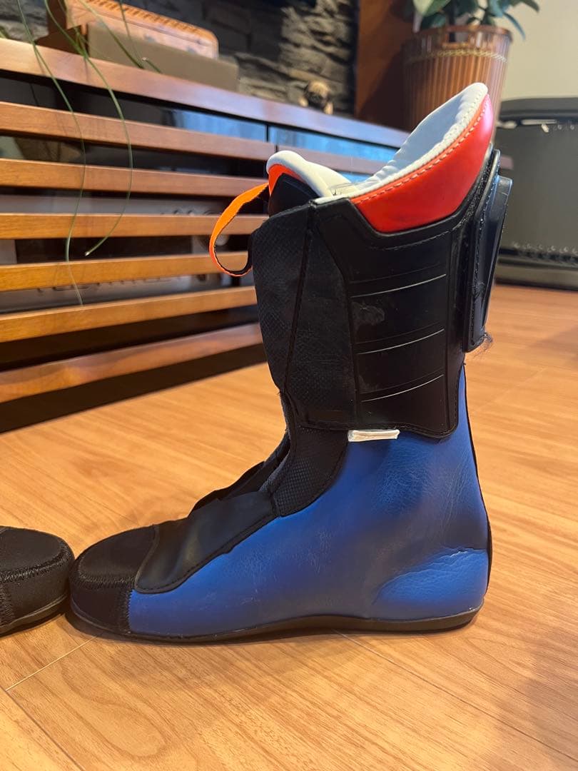 LANGE RS 130 スキー用ブーツ 青/オレンジ