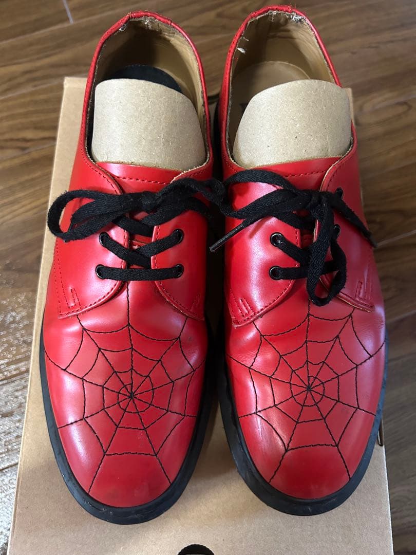 Supreme ×Dr.Martens Spiderweb 3-Eye Shoe
