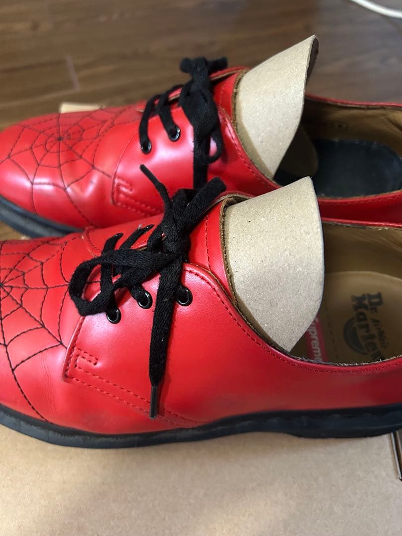 Supreme ×Dr.Martens Spiderweb 3-Eye Shoe