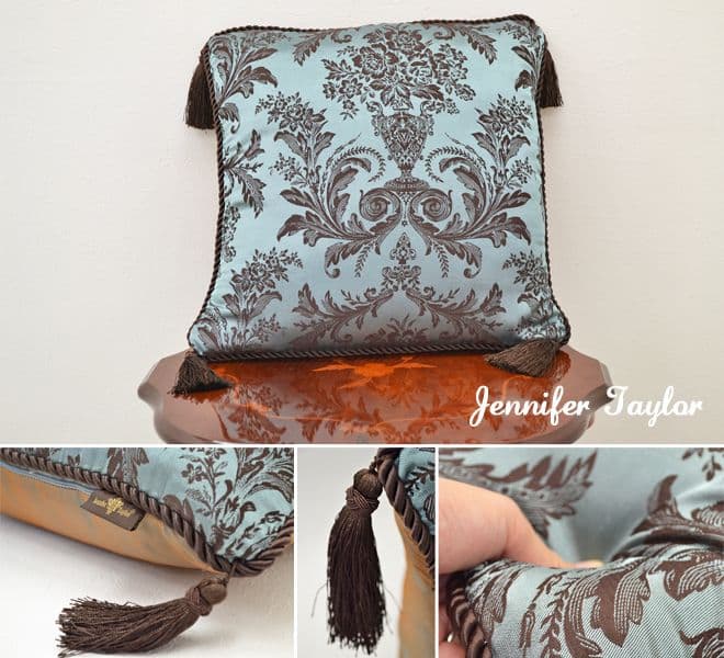 JenniferTalor ジェニファーテイラー クッションカバー2個　used