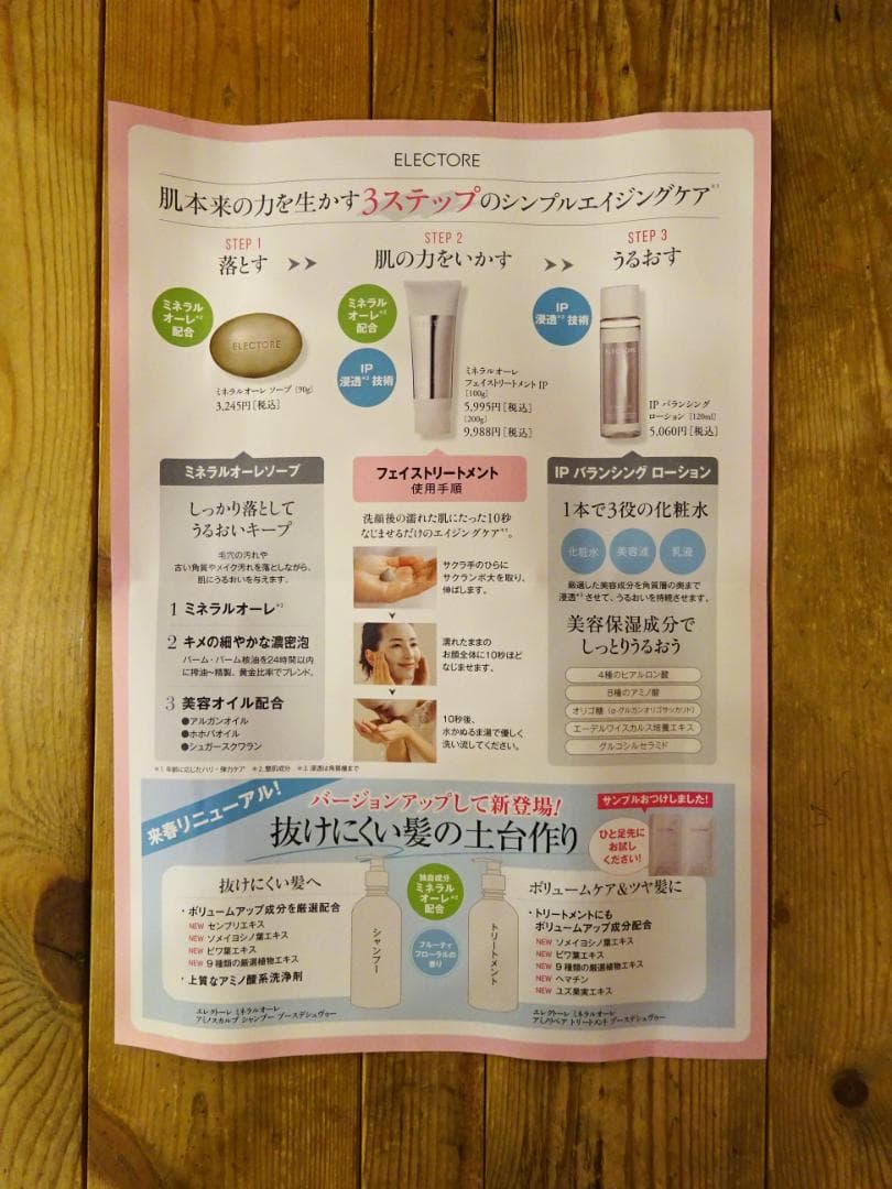 ☆2個セット☆ エレクトーレ ミネラルオーレ フェイストリートメント IP