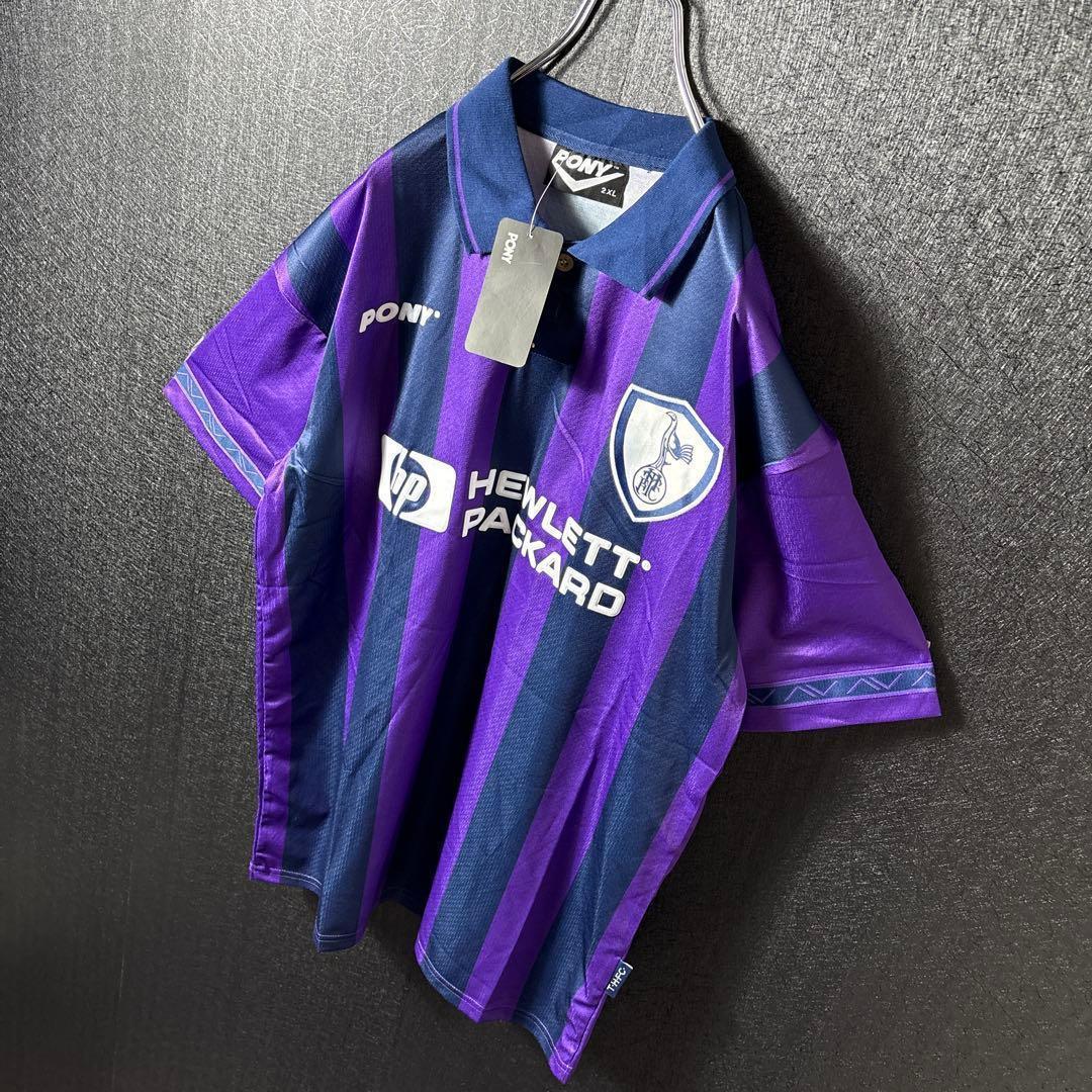 【★トッテナム】 PONY 95年 サッカー レトロ ユニフォーム 2XL 希少