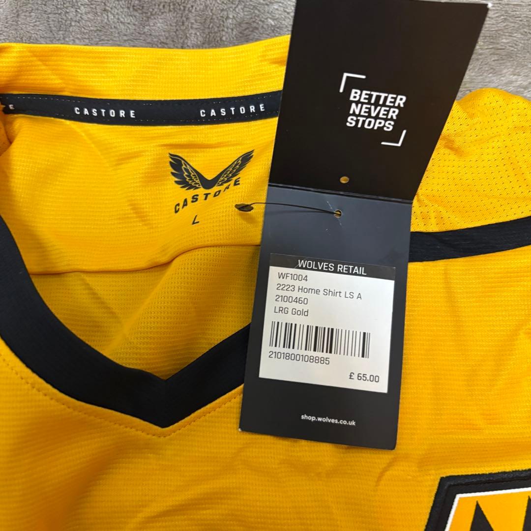 ウルヴァーハンプトン　ユニフォーム　3枚セット　正規品