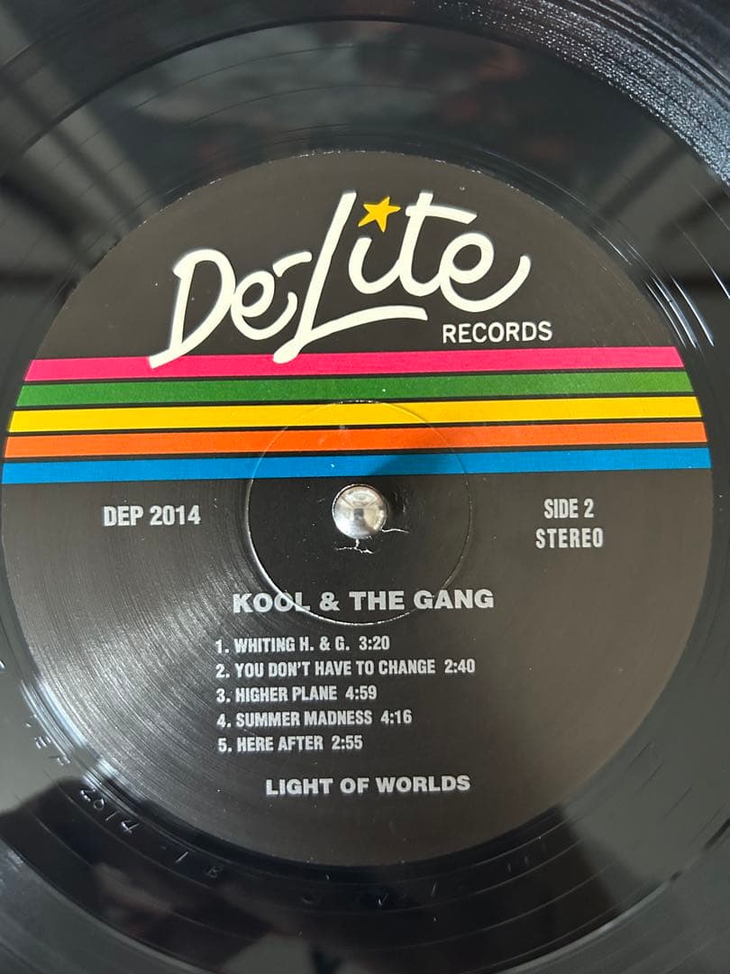 Kool & The Gang Light of Worlds レコード LP