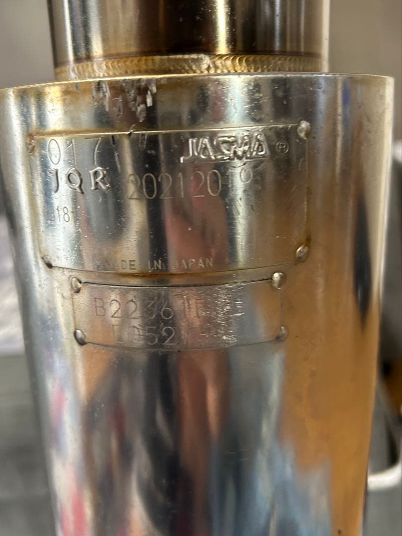 SUBARUレヴォーグvn 柿元　改　Regu.06&R マフラー　リアピース