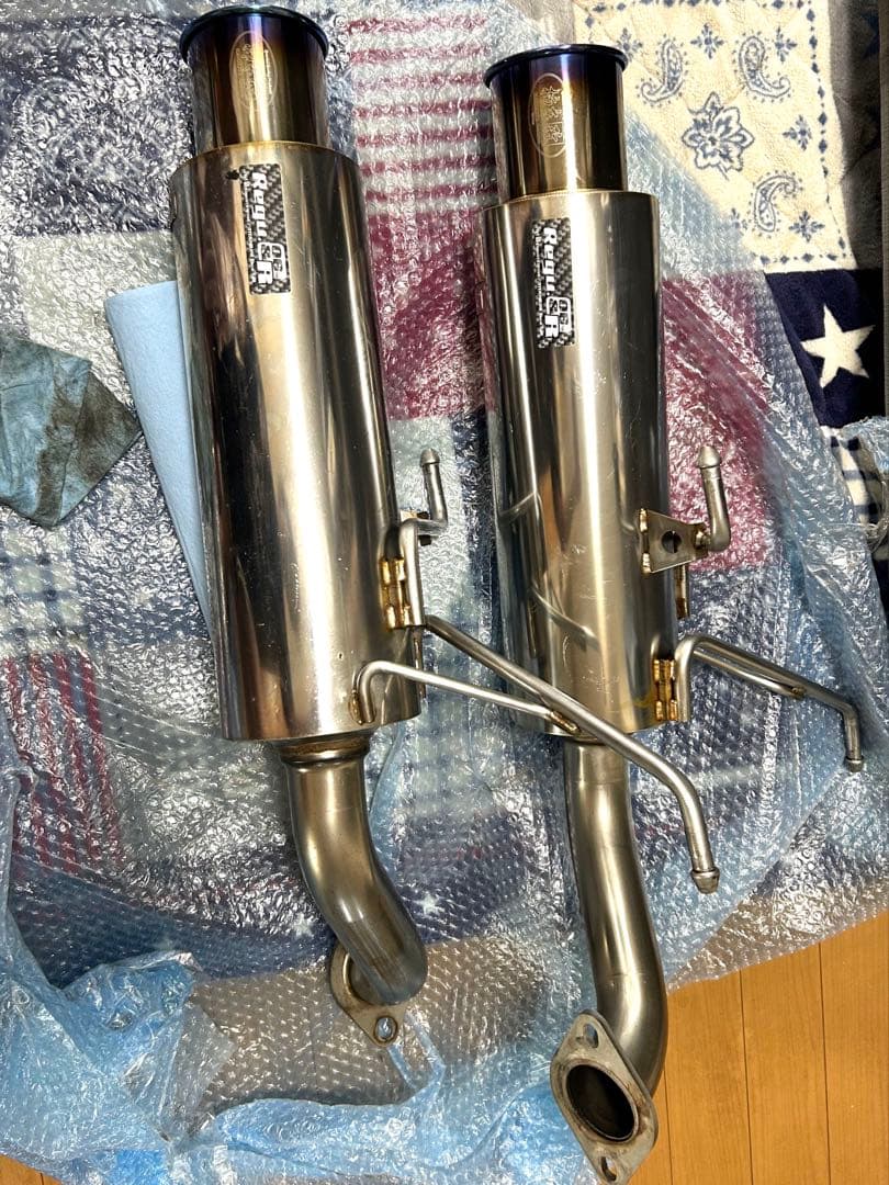 SUBARUレヴォーグvn 柿元　改　Regu.06&R マフラー　リアピース