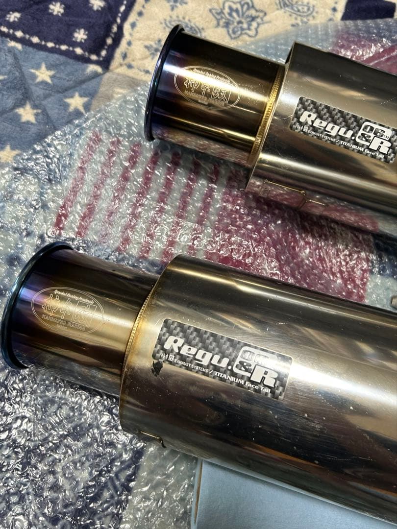 SUBARUレヴォーグvn 柿元　改　Regu.06&R マフラー　リアピース