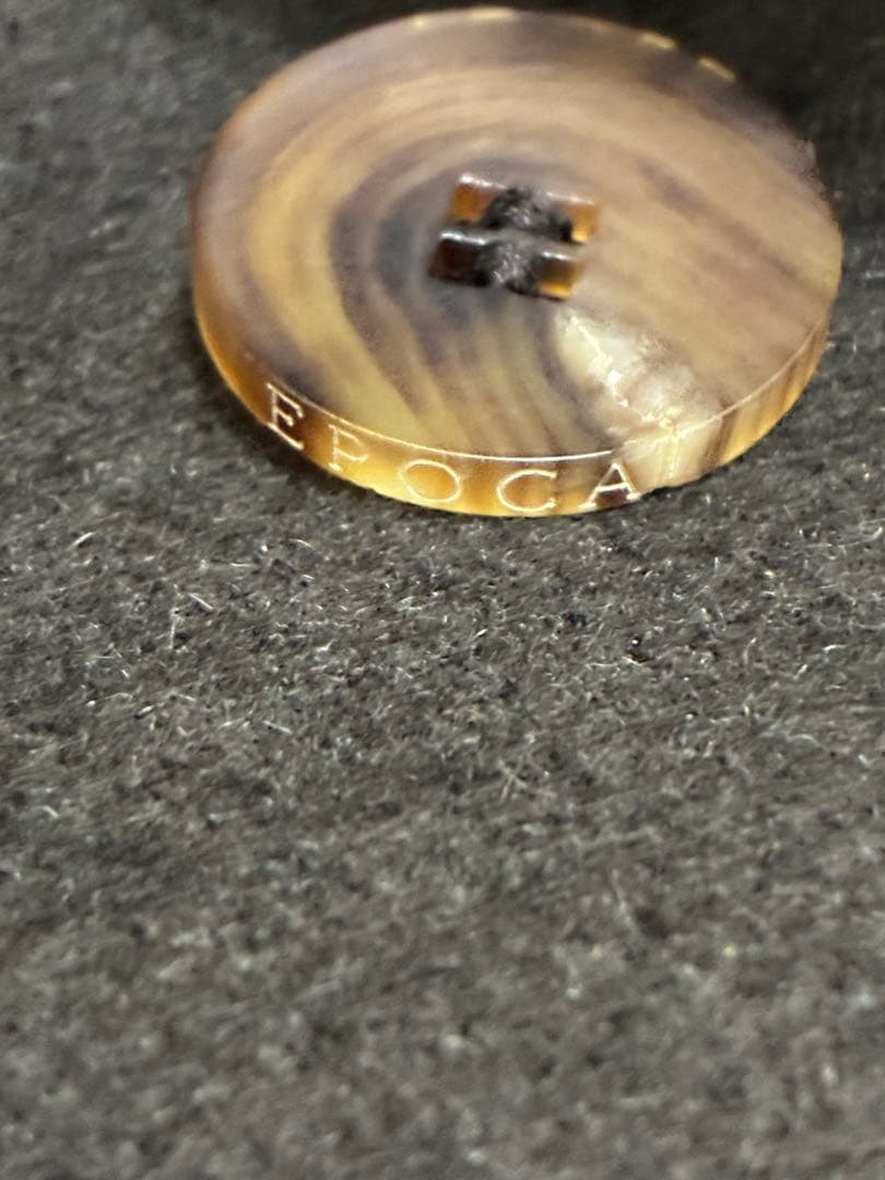 【EPOCA】高級アンゴラ混ウール ロングコートブラウン