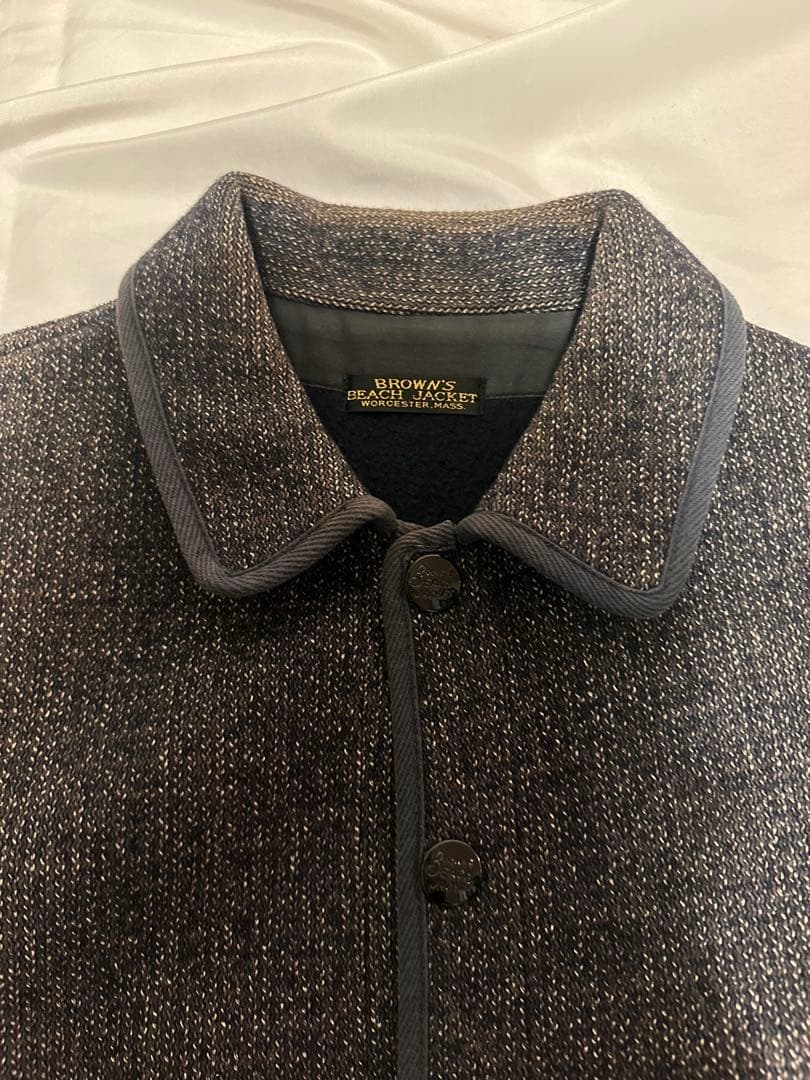 ま*ぷ様 【美品】BROWN’S BEACH JACKET ロストヒルズ復刻サイ
