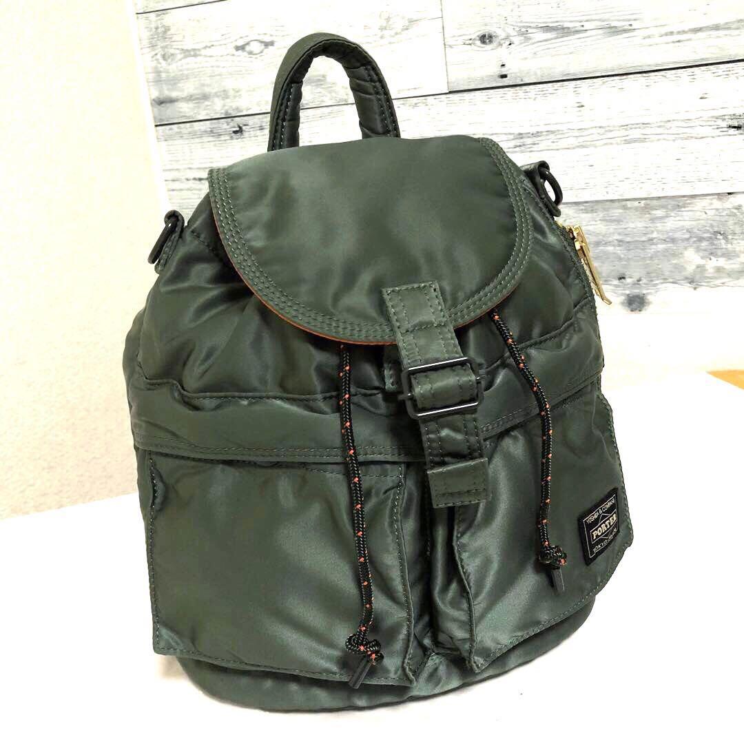 未使用級✨最新型 ポーター タンカー サックパック 3way セージ 吉田カバン