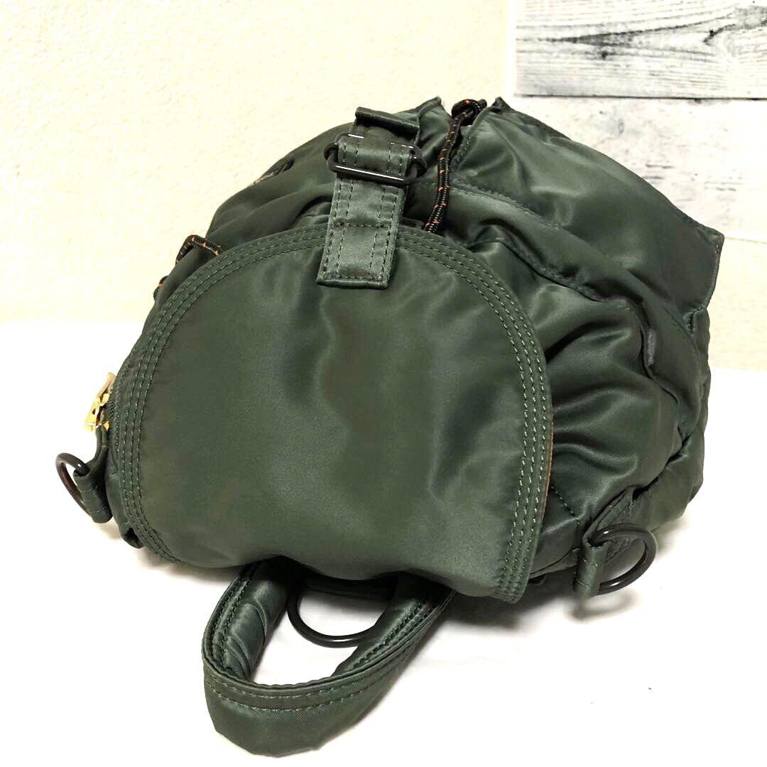 未使用級✨最新型 ポーター タンカー サックパック 3way セージ 吉田カバン