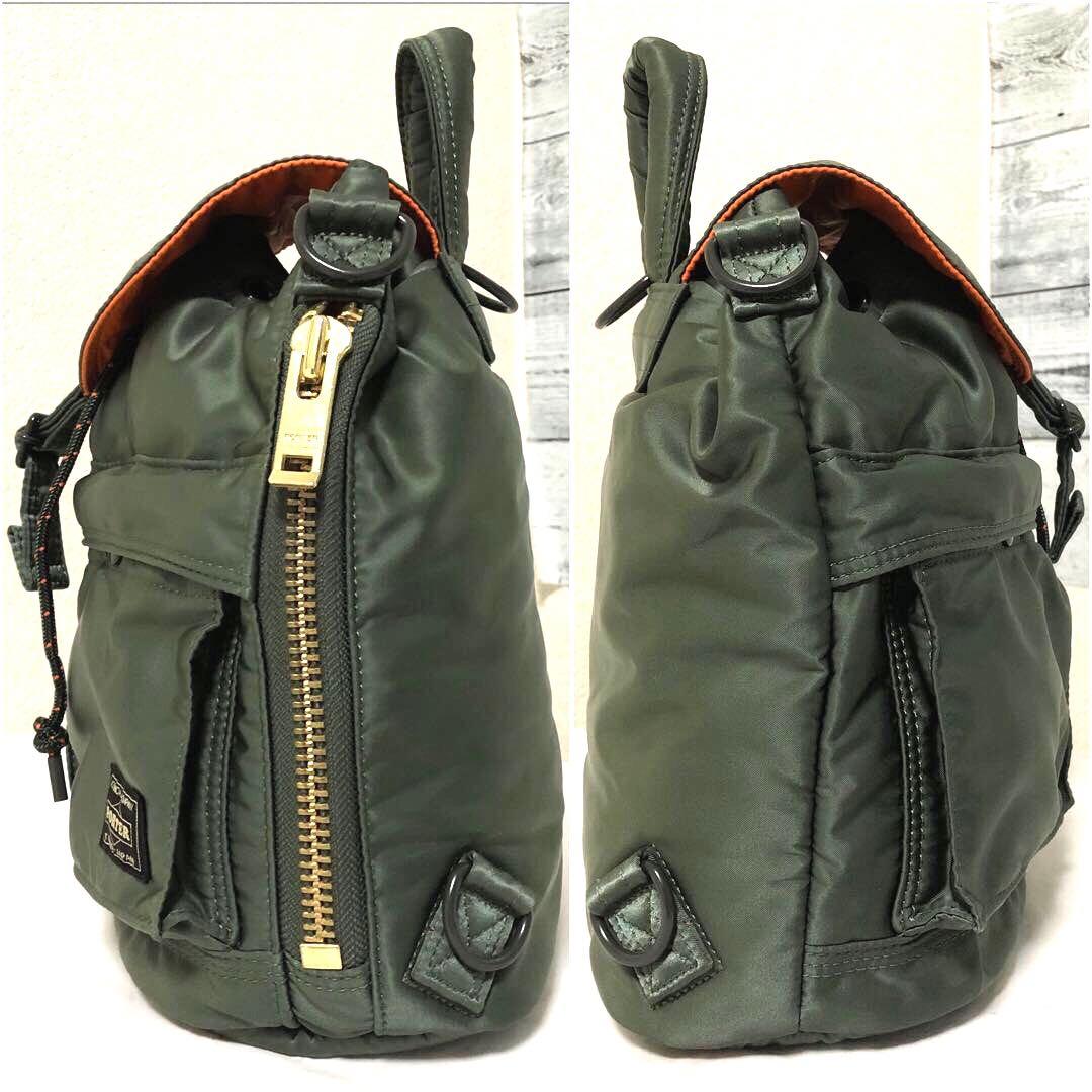 未使用級✨最新型 ポーター タンカー サックパック 3way セージ 吉田カバン