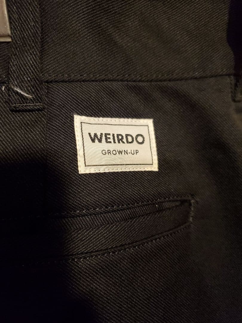 WEIRDO ウィアード 黒 チノパン GLAD HAND グラッドハンド